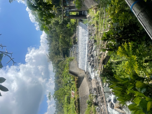 Beautiful Waterfall at the hike